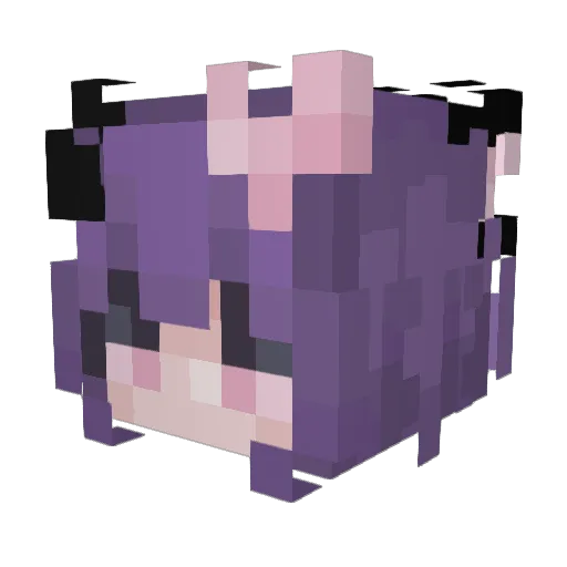 ruby171717 Minecraft avatar head, 3D render