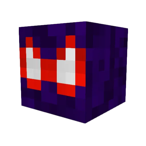 ruby2099 Minecraft avatar head, 3D render