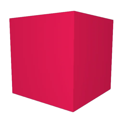 rubykuiper Minecraft avatar head, 3D render
