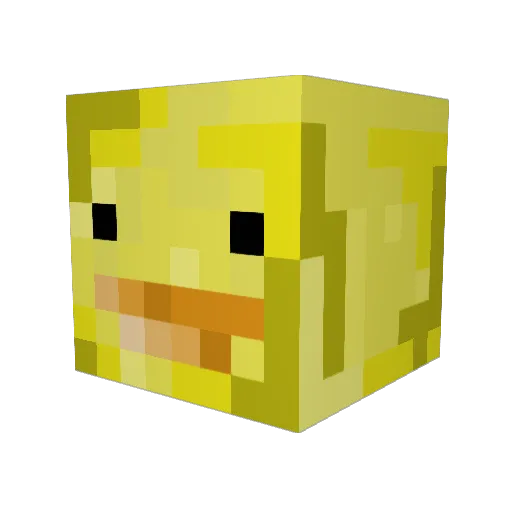 rubzna Minecraft avatar head, 3D render