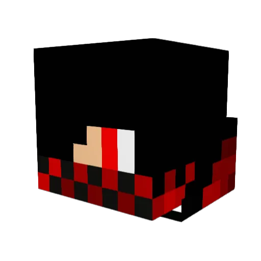 rudik234 Minecraft avatar head, 3D render