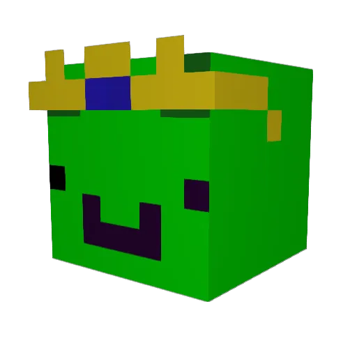 ruduld Minecraft avatar head, 3D render
