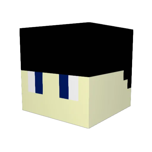 rudwnstjs Minecraft avatar head, 3D render