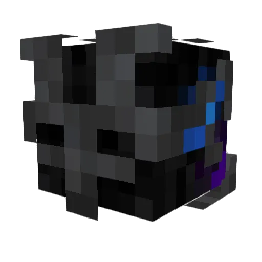 rudyfoks Minecraft avatar head, 3D render