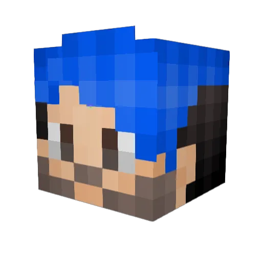 ruffalo03 Minecraft avatar head, 3D render