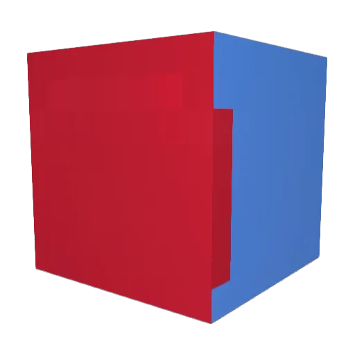 rugj Minecraft avatar head, 3D render