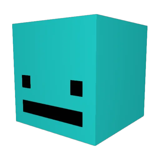rui_0717 Minecraft avatar head, 3D render
