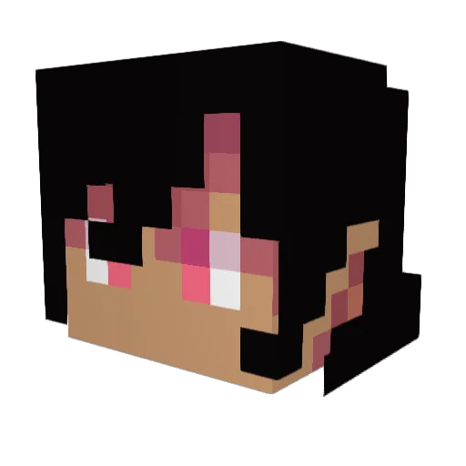 ruimond Minecraft avatar head, 3D render
