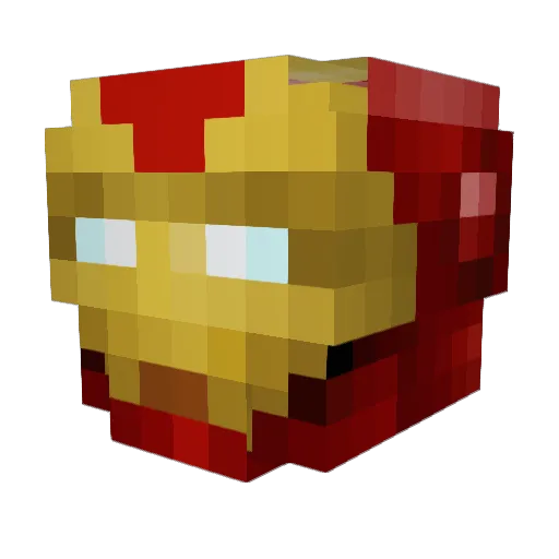 ruingaur Minecraft avatar head, 3D render