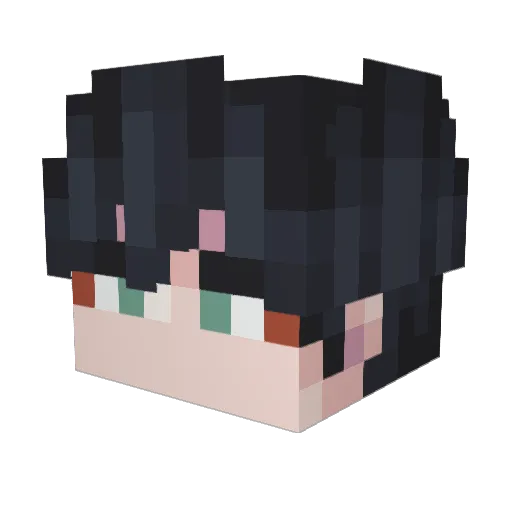 ruiofsunshine22 Minecraft avatar head, 3D render