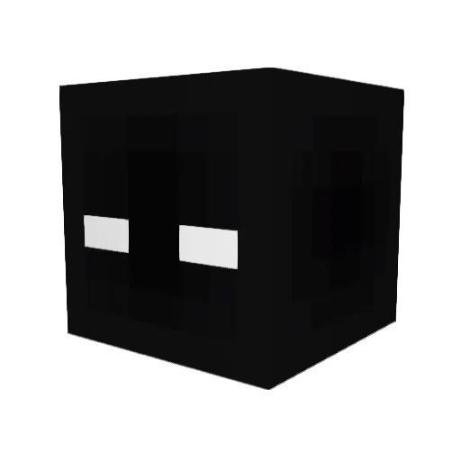 ruiohffgyse Minecraft avatar head, 3D render