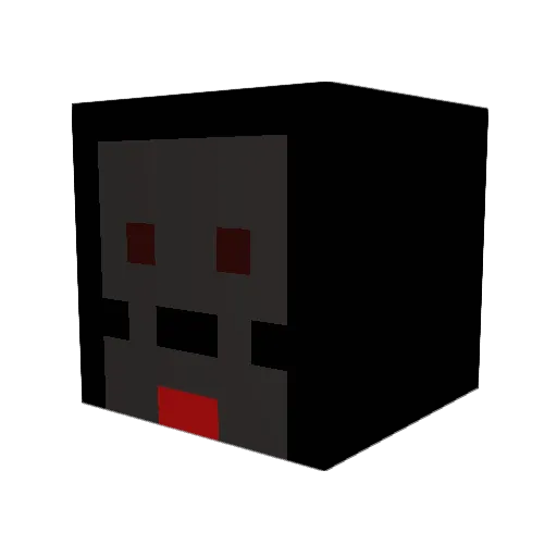 ruisCT Minecraft avatar head, 3D render