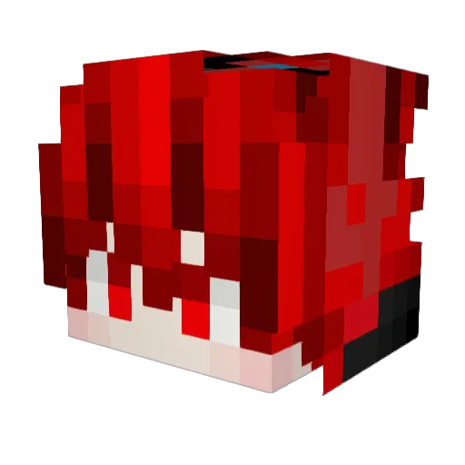 rukadayo3747 Minecraft avatar head, 3D render