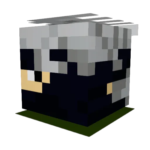 rulbrod Minecraft avatar head, 3D render