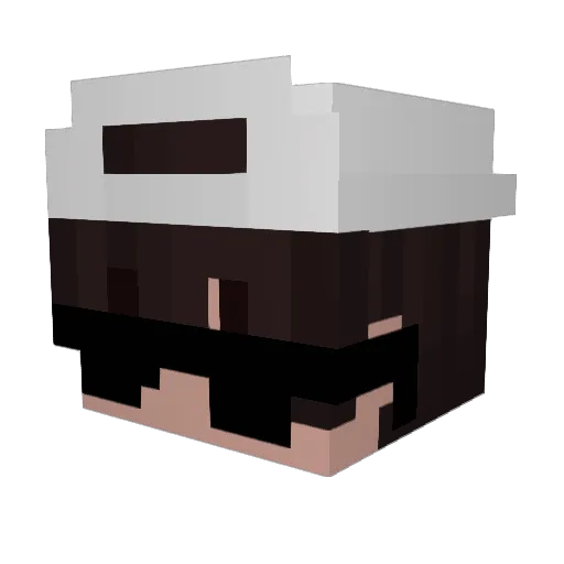 ruler_0104 Minecraft avatar head, 3D render