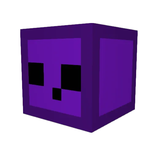 rullerall Minecraft avatar head, 3D render