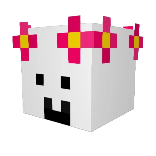 rumblelover Minecraft avatar head, 3D render