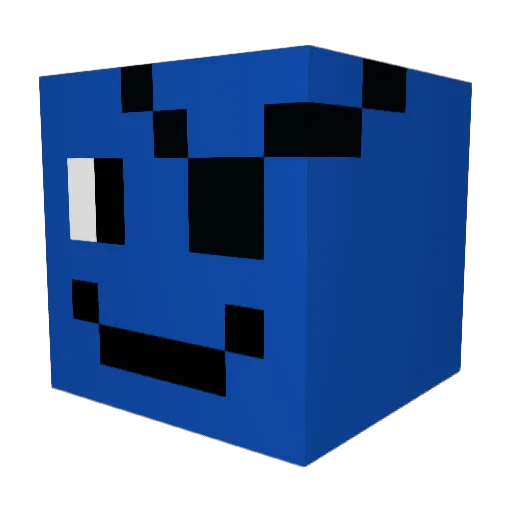 rumpi04 Minecraft avatar head, 3D render