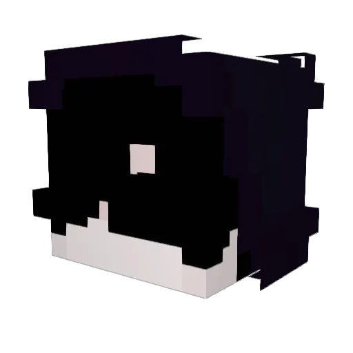 rundead Minecraft avatar head, 3D render