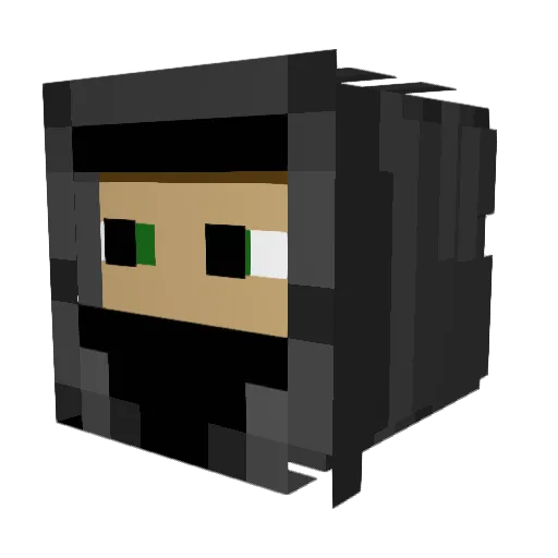 rundqvist375 Minecraft avatar head, 3D render