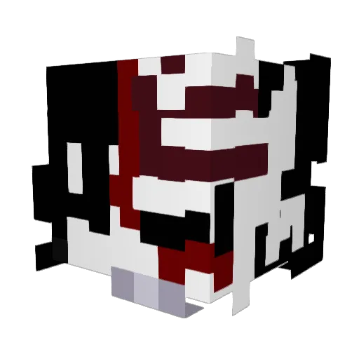 runsz Minecraft avatar head, 3D render
