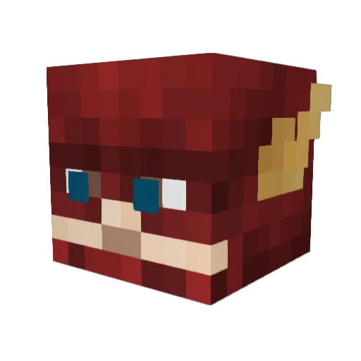 rupertkillzz Minecraft avatar head, 3D render