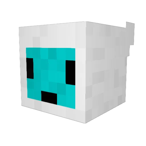 ruskey337 Minecraft avatar head, 3D render