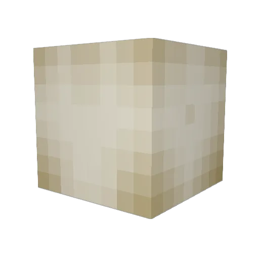 ruspaki Minecraft avatar head, 3D render