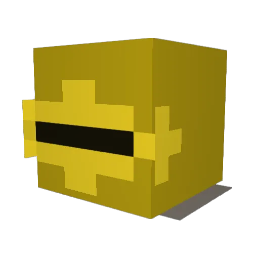 russellthegod Minecraft avatar head, 3D render