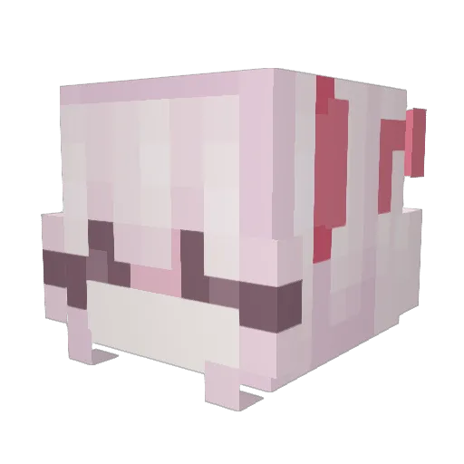 russianlovyw Minecraft avatar head, 3D render
