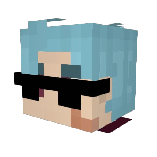 rusty08182813 Minecraft avatar head, 3D render