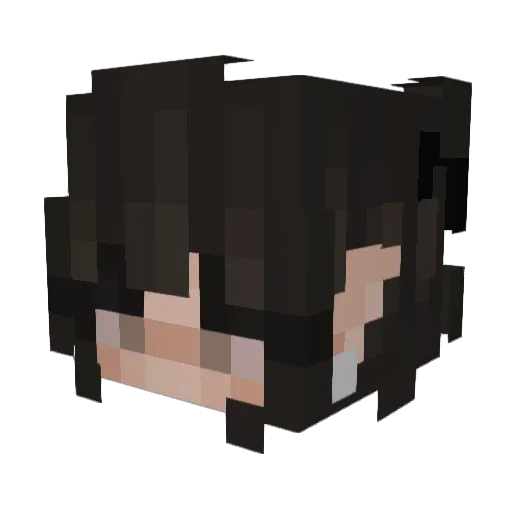 rustynail77 Minecraft avatar head, 3D render
