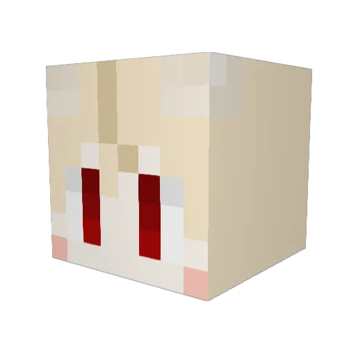 ruta_oO Minecraft avatar head, 3D render