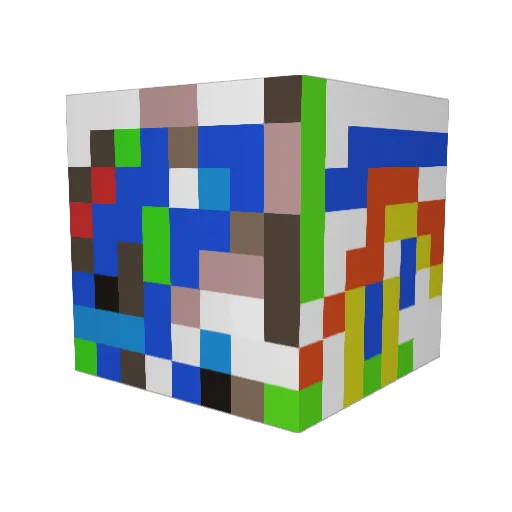 rutgerr24 Minecraft avatar head, 3D render