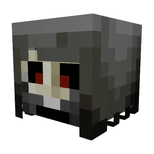 rutherford0001 Minecraft avatar head, 3D render