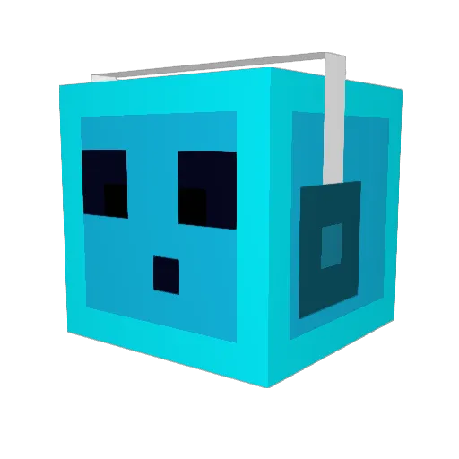 rutto69 Minecraft avatar head, 3D render