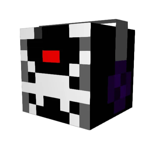ruuku13 Minecraft avatar head, 3D render