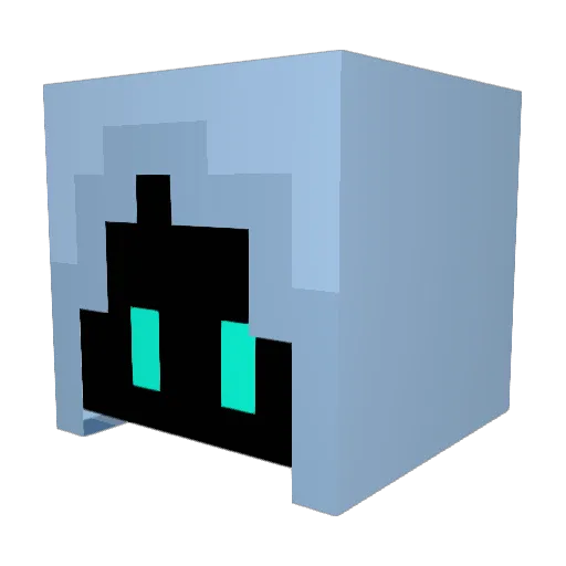 ruuuusso Minecraft avatar head, 3D render