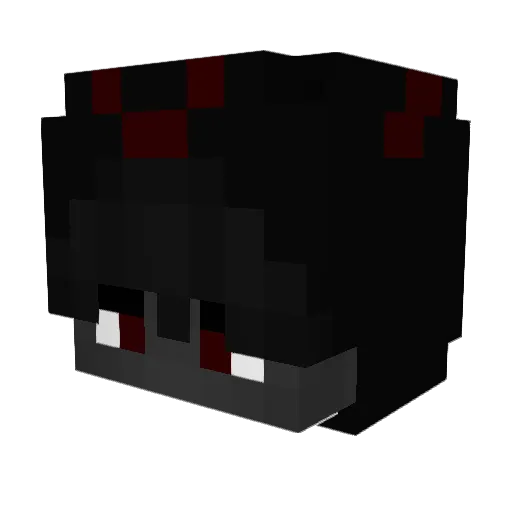 rvcx Minecraft avatar head, 3D render