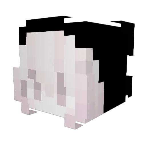 rvex Minecraft avatar head, 3D render