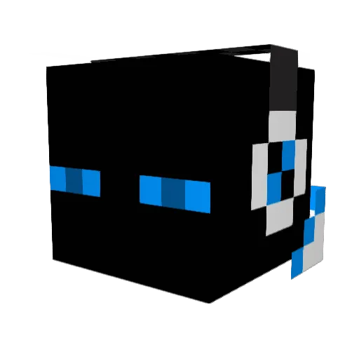 rvjv Minecraft avatar head, 3D render