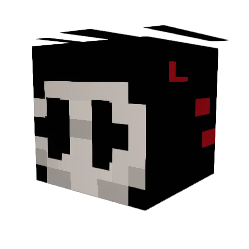 rvnkle Minecraft avatar head, 3D render