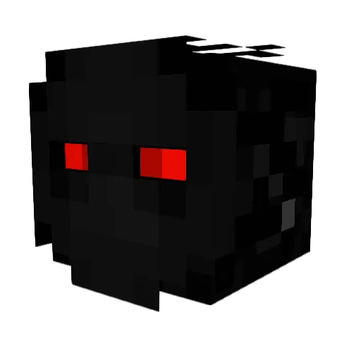 rvt Minecraft avatar head, 3D render