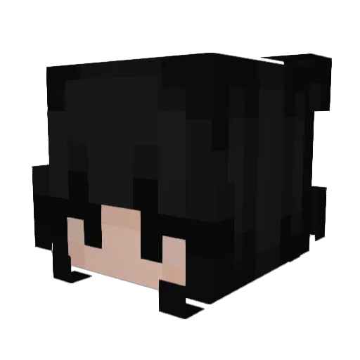 rvvelle Minecraft avatar head, 3D render