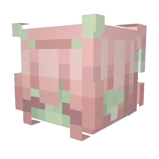 rvvika Minecraft avatar head, 3D render