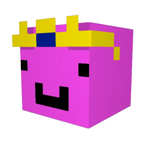 rvx_MC Minecraft avatar head, 3D render