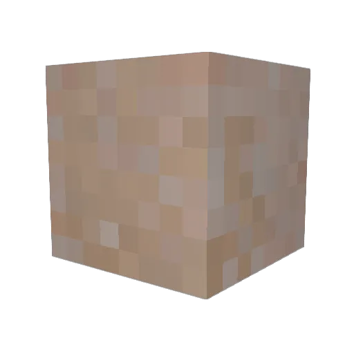 rwade90 Minecraft avatar head, 3D render
