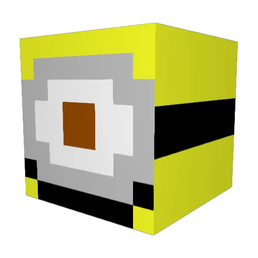 rwiflee Minecraft avatar head, 3D render