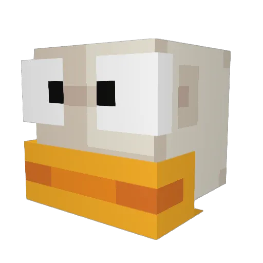rxdrigoz Minecraft avatar head, 3D render