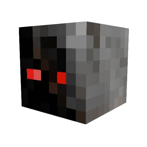 rxyz Minecraft avatar head, 3D render